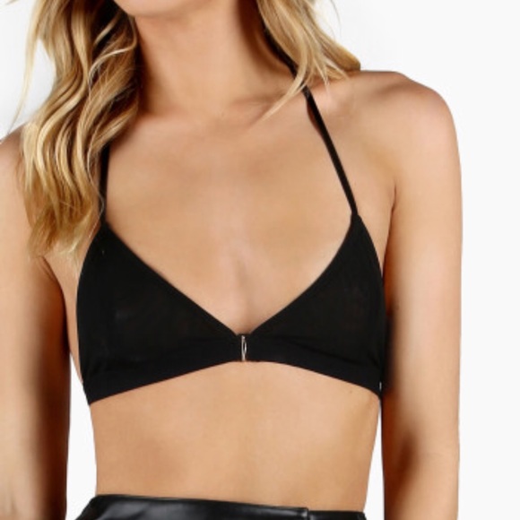 front clasp bralette